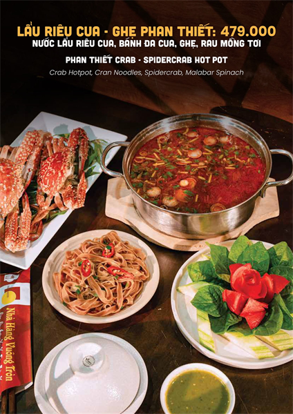 Menu Nhà hàng hải sản cơm niêu Vuông Tròn27